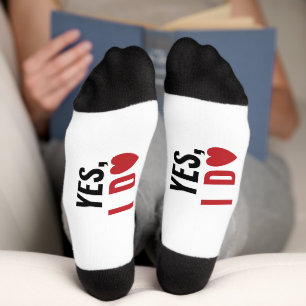 Sie sagte: Ja, ich mache einen Vorschlag zur überr Socken