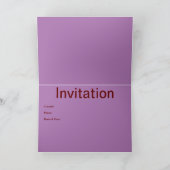 Sie sagte ja! karte (Innenseite)