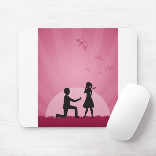 Sie sagte ja! mousepad (Mit Mouse)