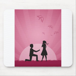 Sie sagte ja! mousepad