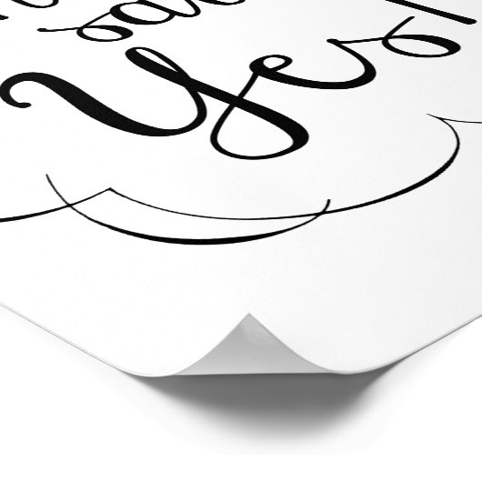 Sie sagte JA! Poster (Ecke)