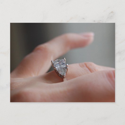 Sie sagte "Ja" Postkarte (Vorderseite)