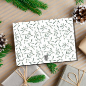 Sie sagte ja Verlobung Weihnachtskarte Feiertagskarte