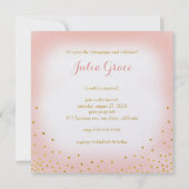 Sie sagte Oui Einladung Pearl (Rückseite)
