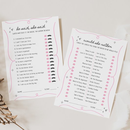 Sie sagte, sie würde lieber eine Spielkarte haben Einladung