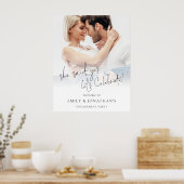 Sie sagte Yes Foto Willkommensgespräch Party Poster (Küche)