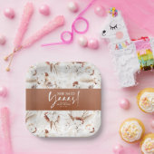 Sie sagte Yes Terracotta White Floral Brautparty Pappteller (Party)