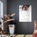 Sie sagte Yes Verlobung Foto Overlay Script Real Foliendrucke<br><div class="desc">Willkommen Engagement Party Foto Overlay Skript Luxury Real Foil in Ihrer Wahl von Gold oder Silber für Ihre Namen und Sie sagte ja Let's Party,  das in einem stilvollen Set-Skript ist. Personalisieren Sie einfach Ihre Namen und laden Sie einfach Ihr eigenes Lieblings-Foto hoch,  um das Beispielbild zu ersetzen.</div>
