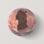 Sie sagten, ein Folklore-Grad sei unpraktisch Button (Vorderseite)