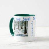 Sie sagten, es würde keine Tasse schnee (Vorderseite Links)