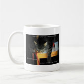 Sie sagten mir, ich solle aufmuntern. kaffeetasse (Links)