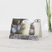 Sie sagten nie, es sei so schnell karte (Rückseite)