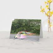 Sie sagten nie, es sei so schnell karte (Gelbe Blume)