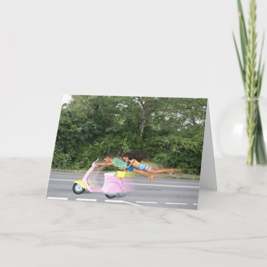 Sie sagten nie, es sei so schnell karte (Vorderseite)