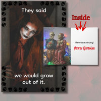 Sie sagten, wir würden es Gothic-Weihnachten entwa