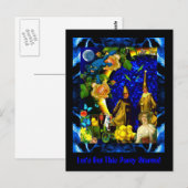 Sie sahen es nie kommen postkarte (Vorne/Hinten)