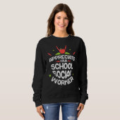 Sie schätzen die Aussage Ihrer Sozialarbeiterkolle Sweatshirt (Vorne ganz)