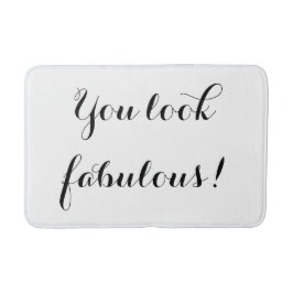 Sie schauen fabelhafte Bad-Matte Badematte