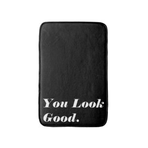 Sie schauen gute Bad-Matte Badematte