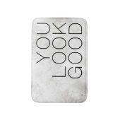 Sie schauen guten Marmor Badematte (Vorderseite Vertikal)