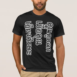 Sie schauen lustig mit Ihnen Haupt seitlich T-Shirt