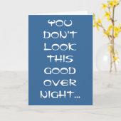 Sie schauen nicht dieses gute Übernacht… Karte (Gelbe Blume)