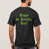 Sie schauen, wie ich ein Bier oder 2 St Patrick T-Shirt (Rückseite)