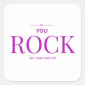 SIE SCHAUKELN Aufkleber (Vorderseite)