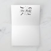 Sie schaukeln Hand gezeichnete Gekritzel-Karte Karte (Innenseite)