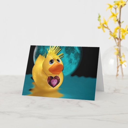 Sie schaukeln! karte (Gelbe Blume)