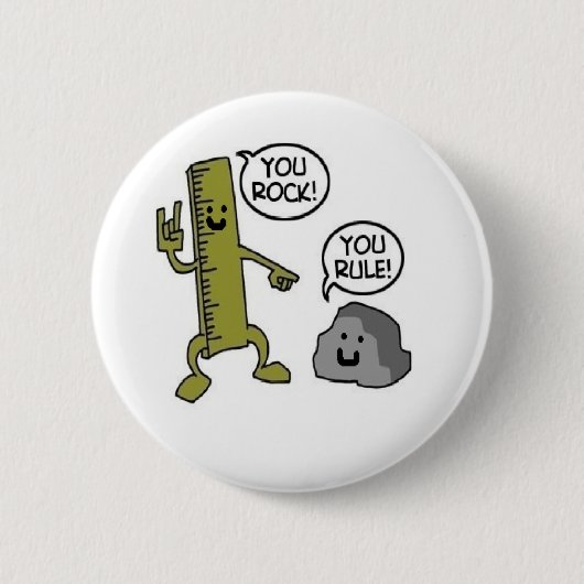 Sie schaukeln Sie Regel Button (Vorderseite)