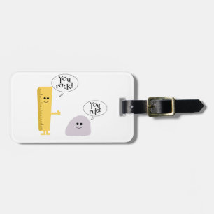 Sie schaukeln Sie Regel Gepäckanhänger