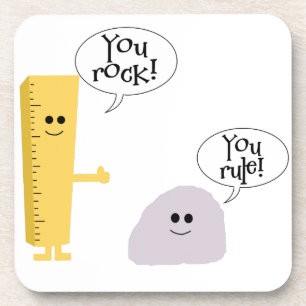 Sie schaukeln Sie Regel Getränkeuntersetzer