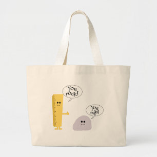 Sie schaukeln Sie Regel Jumbo Stoffbeutel