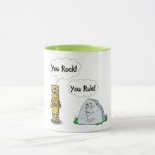 Sie schaukeln Sie Regel Tasse (Zentrum)