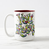 Sie schaukeln! Tasse (Links)