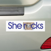 SIE SCHAUKELT Autoaufkleber (Auf Auto)