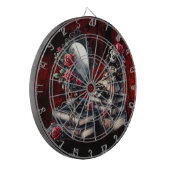 Sie schaut zu dartscheibe (Vorderseite Links)