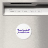 Sie schießen nicht zu töten; magnet (In Situ (Geschirrspüler))
