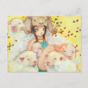 Sie schlägt Postkarten vor