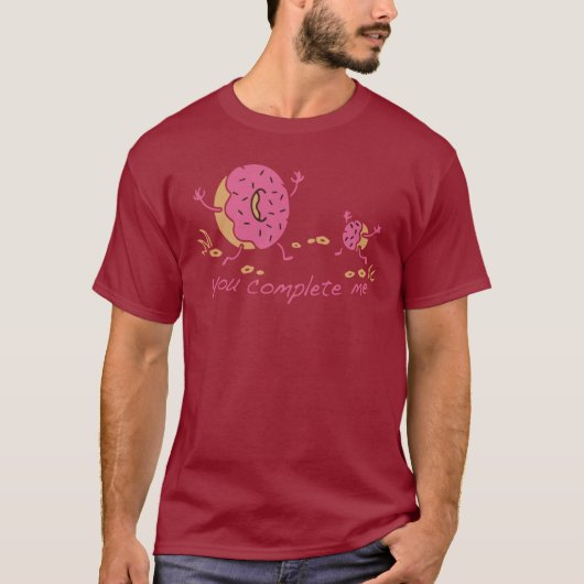 Sie schließen mich ab - Doughnut T-Shirt (Vorderseite)