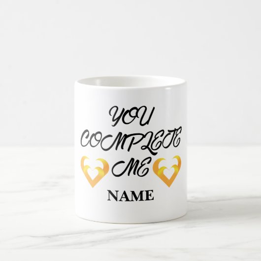 Sie schließen mich ab kaffeetasse (Mittel)