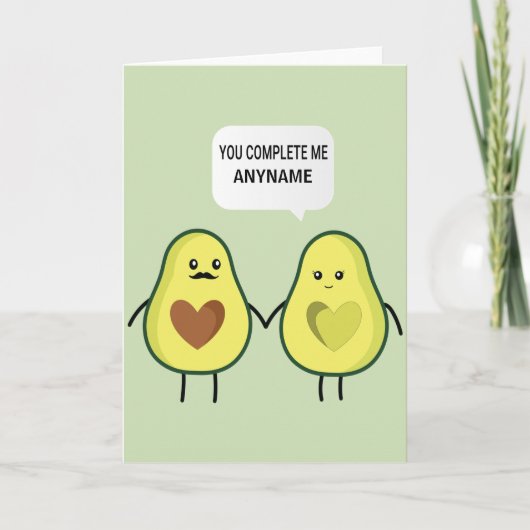 Sie schließen mich ab karte (Vorderseite)