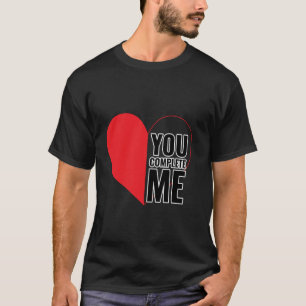 Sie schließen mich Paar Lieben Männer Frauen lusti T-Shirt