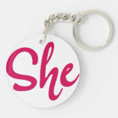 Sie Schlüsselanhänger (Rückseite)