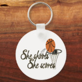 Sie schoots...sie kommt.. schlüsselanhänger (Vorderseite)