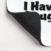 Sie schräg erschrecken mich, den ich zwei Töchter Mousepad (Ecke)