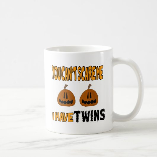 Sie schräg erschrecken mich, den ich ZWILLINGE Kaffeetasse (Rechts)