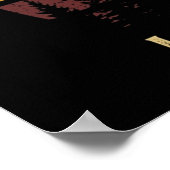 Sie schrieb Mord Vintage Poster (Ecke)