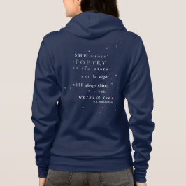 Sie schrieb Poesie in die Sterne – von H.G. Alexan Hoodie